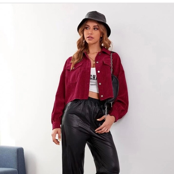 Burgundy jacket - Picture 2 of 3